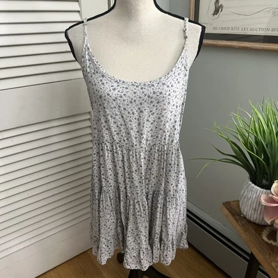 Vestido BRANDY MELVILLE Para Mujer Talla Única Lavanda Ditzy Floral Mini Informal Babydoll Foto 1 de 4