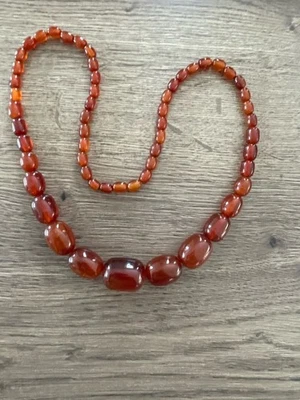 alte Bakelit Halskette Art Deco Epoche - Bild 1 von 4