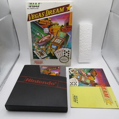 Vegas Dream (Nintendo Entertainment System, 1985) - Completo con espuma, funda Foto 1 de 4