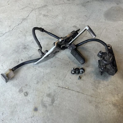 1996 - 1999 Suzuki Bandit GSF600S Rear Brake Caliper Rearset Master Assembly - Image 1 of 4