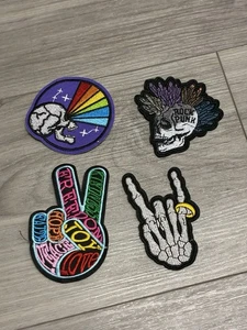 4 Punk Rock Aufnäher - Neu - Bild 1 von 5
