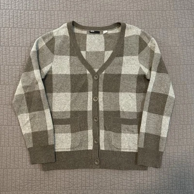 BDG Cardigan Sweater Men Small Brown Grey Wool Blend Grandpa Y2K 90s Urban Style - Image 1 of 4