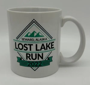 2022 Seward Alaska Lost Lake Run Coffee Mug Running Race Souvenir - Picture 1 of 6