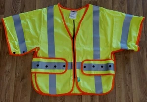 Lakeland Ind HRC1 Gilet Hi-Vis Classe 3 Lati Regolabili Taglia L/XL ANSI/1SEA-2015 - Foto 1 di 4