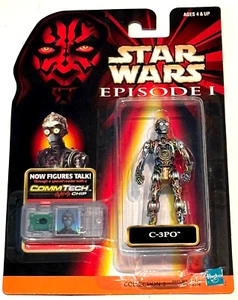 Star Wars Episode 1 Grundfiguren C-3P0 Actionfigur kostenloser Versand - Bild 1 von 2