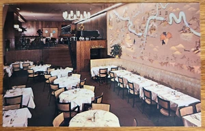 Postal Rhein Restaurant Washington DC PC DÉCADA DE 1960 sin usar cuadro a color - Imagen 1 de 1