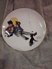 Norman Rockwell "Fall-Disastrous Daring" 1975 Limited Edition Collector Plate