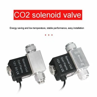 Electroválvula de CO2 Medidor de descompresión de CO2 Tanque de peces Hágalo usted mismo Cilindro Generador Foto 1 de 4