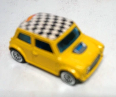 Mini Cooper 1999 Matel Die Cast Car Yellow - Image 1 of 2