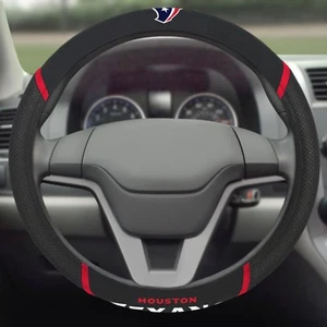 Houston Texans Embroidered Steering Wheel Cover - Picture 1 of 3