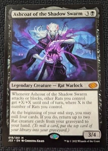 Magic The Gathering Jumpstart 2022 Ashcoat of the Shadow Swarm Mythic Paquete M/NM Fresco - Imagen 1 de 2