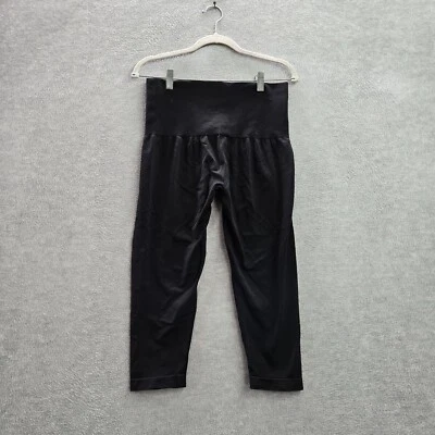 Pantalones Assets By Sara Blakely Ropa Activa para Mujer 1X Negros Tejidos Yoga Leggings Nylon Foto 1 de 4