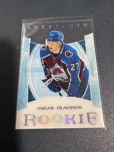 2023-24 Artifacts 2022-23 Update Clear Cut Rookies Oskar Olausson #208 - Picture 1 of 2