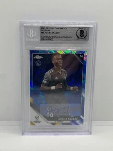 ADAMA TRAORE Sapphire ROOKIE AUTO 2021 TOPPS CHROME UCL BECKETT FC Sherif - Bild 1 von 2