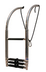 Marine Boat Telescopic Stainless Steel 4-step Bathing Ladder for Inflatable Boat