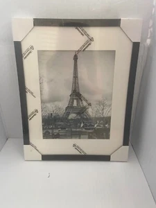 Picture Frame 15 By 12. Black New Factory Sealed Image of the Eiffel Tower - Picture 1 of 4