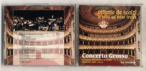 Cd VITTORIO DE SCALZI La storia dei New Trolls CONCERTO GROSSO live La Stampa - Picture 1 of 1