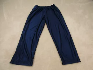 VINTAGE Nike Pants Mens 2XL XXL Blue Sweatpants Snap Off Basketball Adult 34x34 - Picture 1 of 14