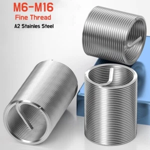 Fine Thread Helicoil Insert A2 Stainless Steel Wire Insert Thread Repair M6-M16 - Picture 1 of 7