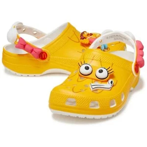 CROCS x McDonald's Birdie Classic Clog Men's Sandals Yellow Size 7 NEW - Picture 1 of 10