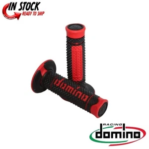Domino Black/Red Diamonte Dual Compound Grips 0630-1570 - Bild 1 von 3
