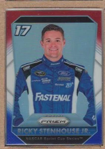 Ricky Stenhouse Jr 17 2016 Panini Prizm NASCAR Red White Blue Prizm - Picture 1 of 2
