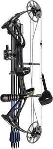 Sanlida Archery Dragon X8 Compound Bow Package for Adults and Teens, Black Pro - Picture 1 of 5