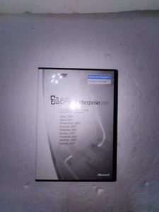 Microsoft Office Enterprise 2007 PC DVD-ROM Full Version for Windows 03/XP/Vista - Picture 1 of 5
