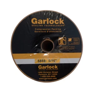 Garlock 5888 41455-7020 Compression Packing 5/16" 5lb NEW OPEN BOX OLD STOCK - Picture 1 of 3