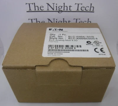 Eaton ELC-AN04ANNN Analog I/O Module 4-Channel — Damage (See Photos) - Image 1 of 4