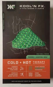 KOOL'N FX Terapia de Frío y Calor, Paquete de Gel de Cuello y Hombro Ajustable y Reutilizable - Imagen 1 de 10