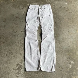 vintage Allen B. by Allen Schwartz white corduroy pants bootcut y2k-does-70s - Picture 1 of 11