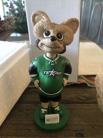 Texas Stars Mascot Ringo Bobblehead Dallas Stars Affiliate Cover