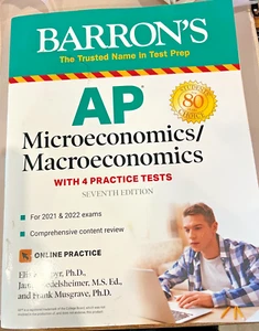 Barron's Ap Ser.: AP Microeconomics/Macroeconomics: 4 Practice Tests +... - Imagen 1 de 2