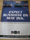 Oulton Park Tvr Tuscans Formula Audi 1998 Poster Advert Ready To Frame A4 Size Y