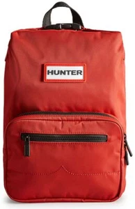 Hunter Nylon Pioneer Mini Top Clip 11L Backpack Unisex Bags In Red - Picture 1 of 12