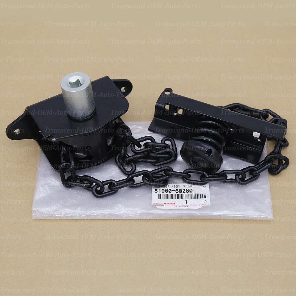 Toyota OEM Spare Hoist Tire Carrier 2003-2009 4runner Lexus Gx470 GX 470