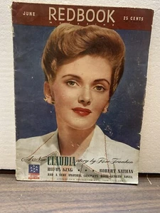 1942 June REDBOOK Magazine Claudia Rufus King Great Stories & Ads (MH136) - Picture 1 of 11