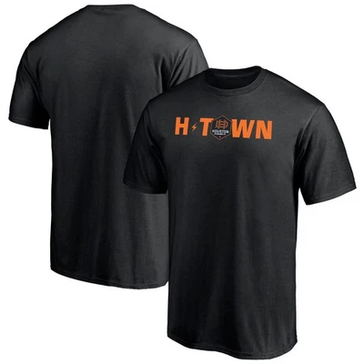 Men's Black Houston Dynamo H-Town T-Shirt - Image 1 of 3