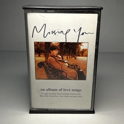 Missing You Album Love Songs Double Cassette Tape 1994 Music ballads compilation - Image 1 of 4
