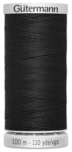 Gutermann Extra Strong Thread 110yd-Black - 6 Pack - Picture 1 of 1