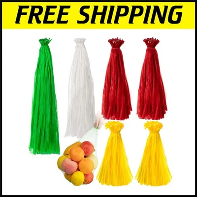 Bolsas de malla reutilizables de 600 piezas en 4 tamaños - almacenamiento ecológico de productos Foto 1 de 4