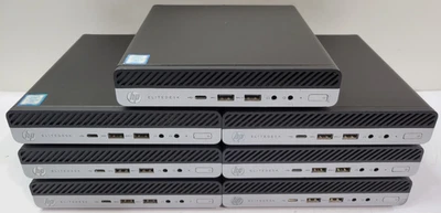 LOT 7 HP EliteDesk 800 G4 DM 35W Mini 2.10GHz Core i5 8500T 16GB RAM NO HDD - Image 1 of 4