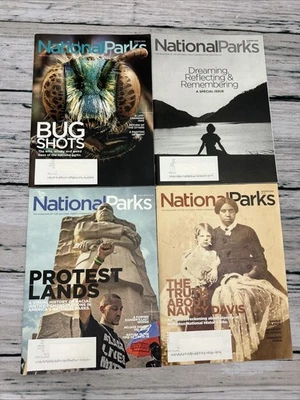 National Parks Conservation Magazine Lot of 4 Spring, Summer, Fall, Winter 2020 - Image 1 of 4