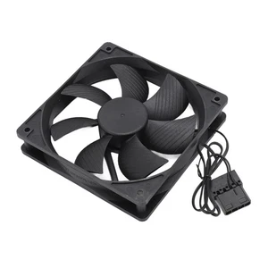Computer Case Fans 120x120x25mm High Accuracy Dual Ball Bearing PC Exhaust C NEW - Zdjęcie 1 z 12