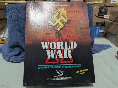 World War II European Theater of Operations TSR 1985 UNPUNCHED, unused, vintage - Image 1 of 4