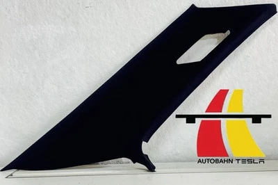 BMW M3 E36 1992-1999 cupé negro trasero izquierdo pilar C moldura Foto 1 de 4