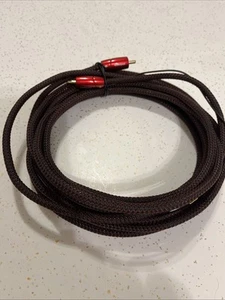 Audioquest Irish Red Subwoofer Cable 16.25 ft Long - Picture 1 of 7