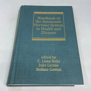 Handbook of the Autonomic Nervous System in Health and Disease Hardcover Bolis - Picture 1 of 5