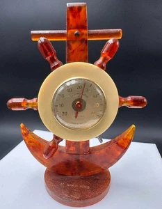 Thermomètre Rolux en Galalithe barre de bateau St Jean de Monts - Imagen 1 de 8